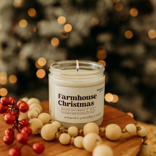 Farmhouse Christmas - 16 oz.
