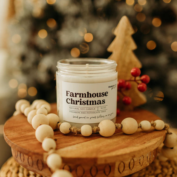 Farmhouse Christmas - 16 oz.