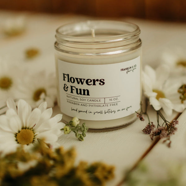 Flowers & Fun - 16 oz.