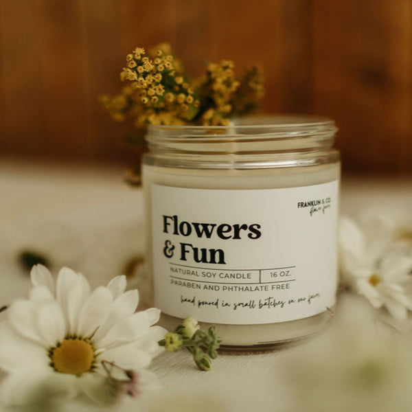 Flowers & Fun - 16 oz.