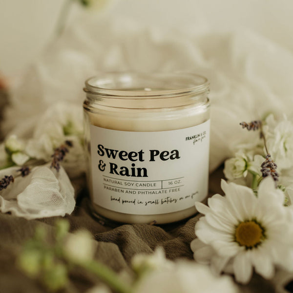 Sweet Pea & Rain - 16 oz.