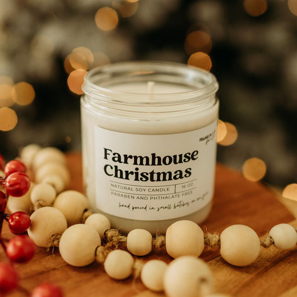 Farmhouse Christmas - 16 oz.