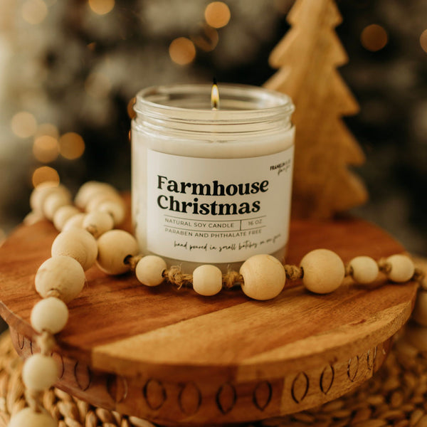 Farmhouse Christmas - 16 oz.