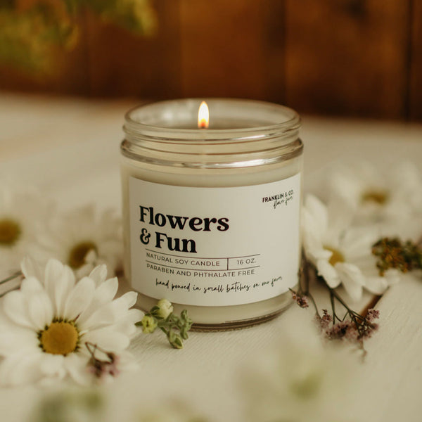 Flowers & Fun - 16 oz.