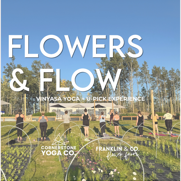 Flowers & Flow -  Vinyasa Class in the Flower Field